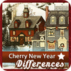 Žaidimas Cherry New Year 5 Differences