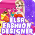 Žaidimas Elsa Fashion Designer