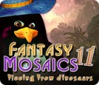 Žaidimas Fantasy Mosaics 11: Fleeing from Dinosaurs