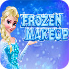 Žaidimas Frozen. Make Up
