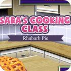 Žaidimas Sara's Cooking Class: Rhubarb Pie
