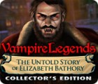 Žaidimas Vampire Legends: The Untold Story of Elizabeth Bathory Collector's Edition