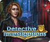 Žaidimas Detective Investigations
