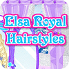 Žaidimas Frozen. Elsa Royal Hairstyles