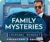 Žaidimas Family Mysteries: Criminal Mindset Collector's Edition